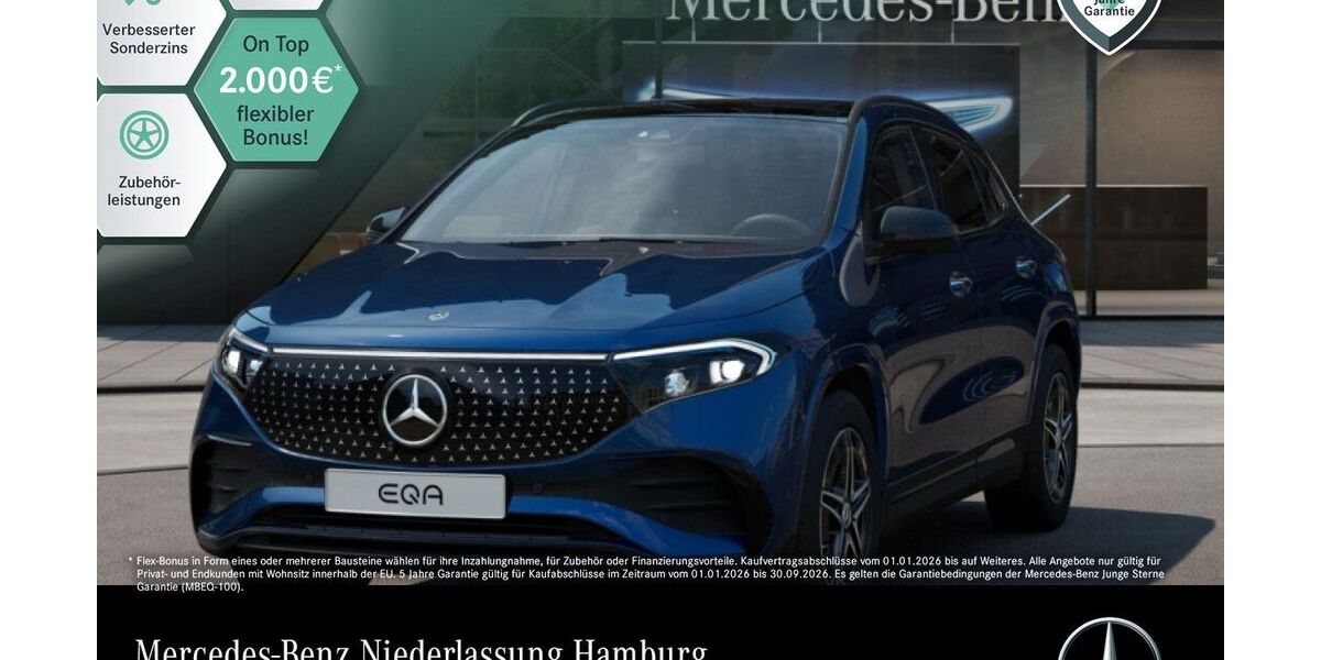 Mercedes-Benz EQA 24.514 km 41.490 &euro; Hamburg 22047