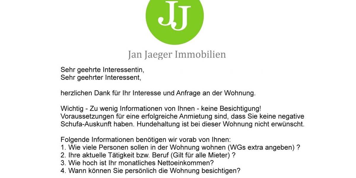 Etagenwohnung Norderstedt Garstedt - 1 Zimmer, 45 m&sup2;, 650&euro; | Angebot:25940648