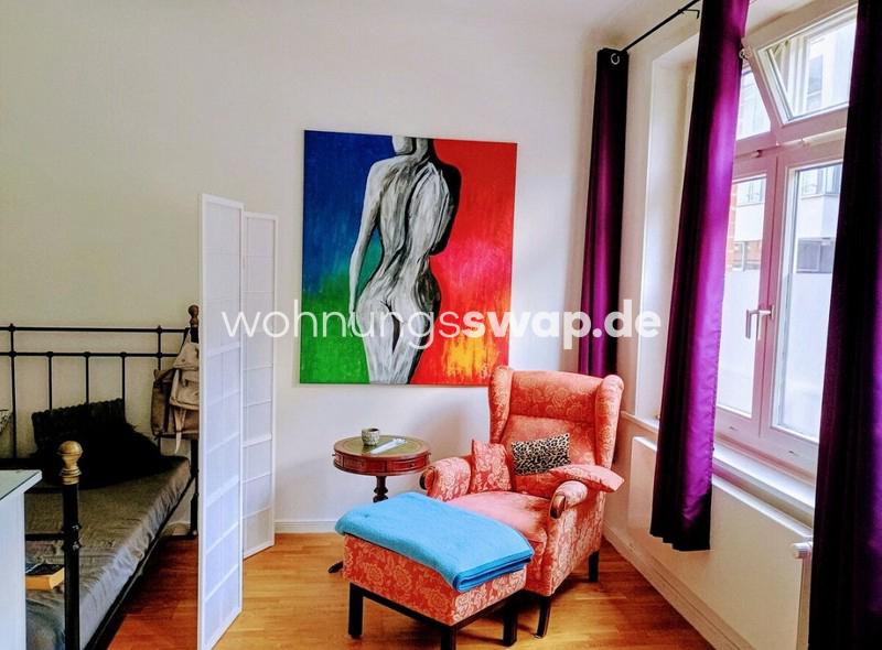 Etagenwohnung Hamburg Hamburg-Mitte - 1 Zimmer, 38 m&sup2;, 862&euro; | Angebot:24539367