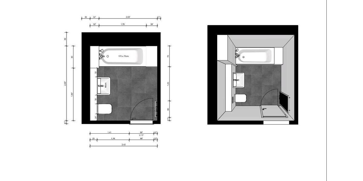 Etagenwohnung Norderstedt Friedrichsgabe - 2 Zimmer, 66 m&sup2;, 1.185&euro; | Angebot:25843726