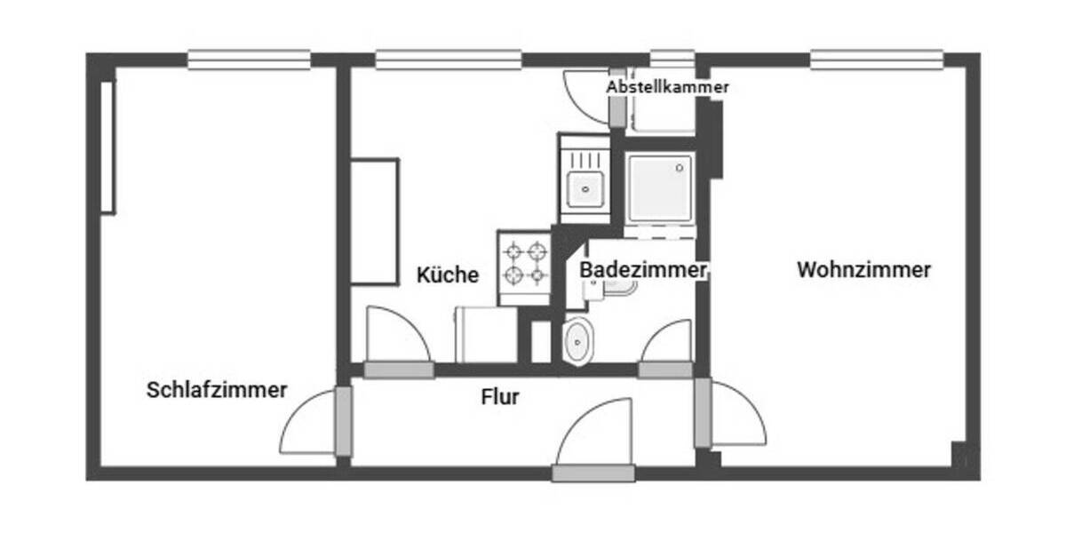 Einfamilienhaus Hamburg Dulsberg - 2 Zimmer, 215.000&euro; | Angebot:25986020
