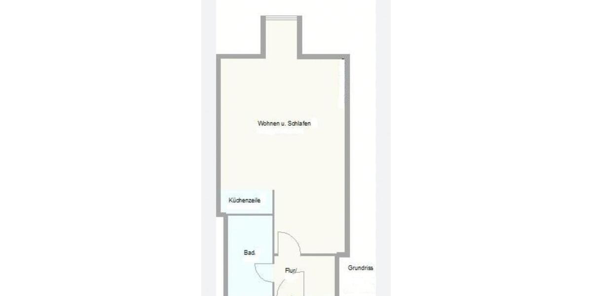 Etagenwohnung Hamburg Borgfelde - 1 Zimmer, 22 m&sup2;, 690&euro; | Angebot:25351825