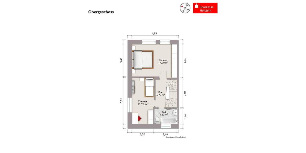 Reihenendhaus Hamburg Bramfeld - 4 Zimmer, 112 m&sup2;, 579.000&euro; | Angebot:25678788