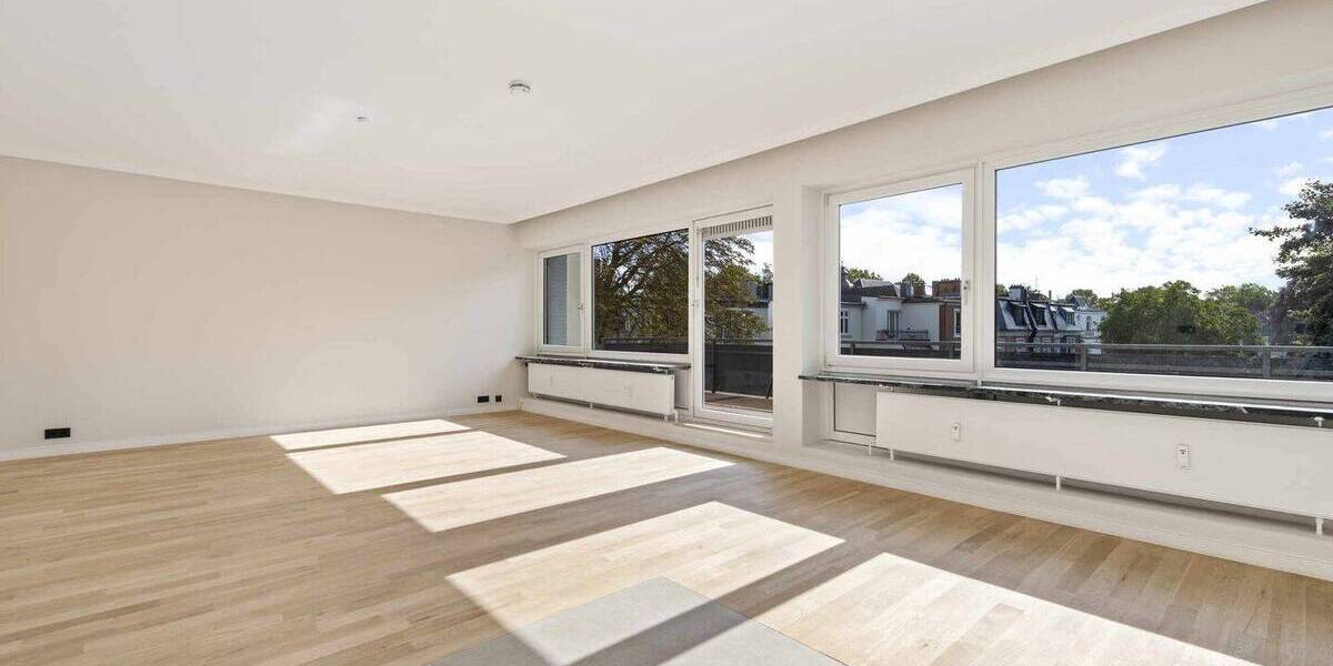 Etagenwohnung Hamburg Winterhude - 2 Zimmer, 92 m&sup2;, 1.098.000&euro; | Angebot:25821075