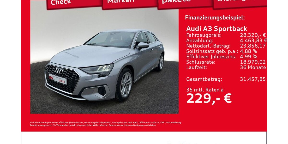 Audi A3 28.689 km 27.720 &euro; Hamburg 22419