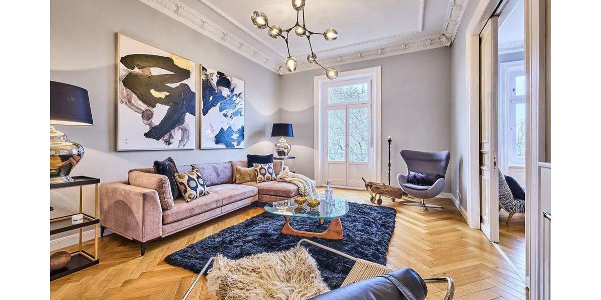 Etagenwohnung Hamburg Harvestehude - 4 Zimmer, 133 m&sup2;, 1.590.000&euro; | Angebot:25686347