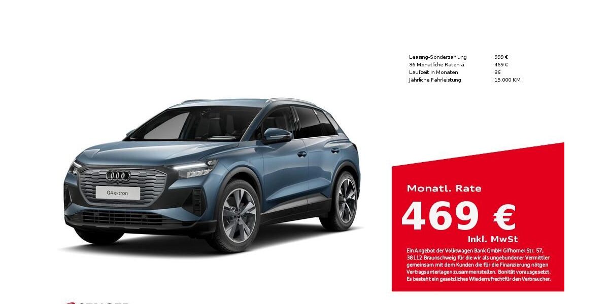 Audi Q4 e-tron 6.320 km 40.790 &euro; Bad Oldesloe 23843
