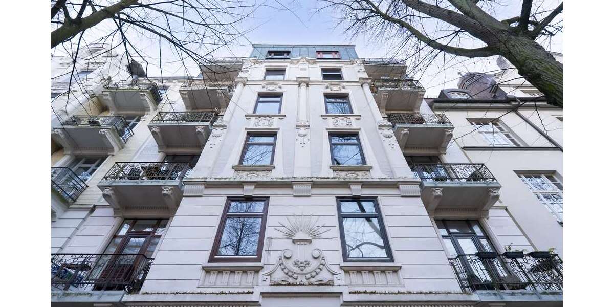 Etagenwohnung Hamburg Harvestehude - 2 Zimmer, 61 m&sup2;, 498.000&euro; | Angebot:25281679