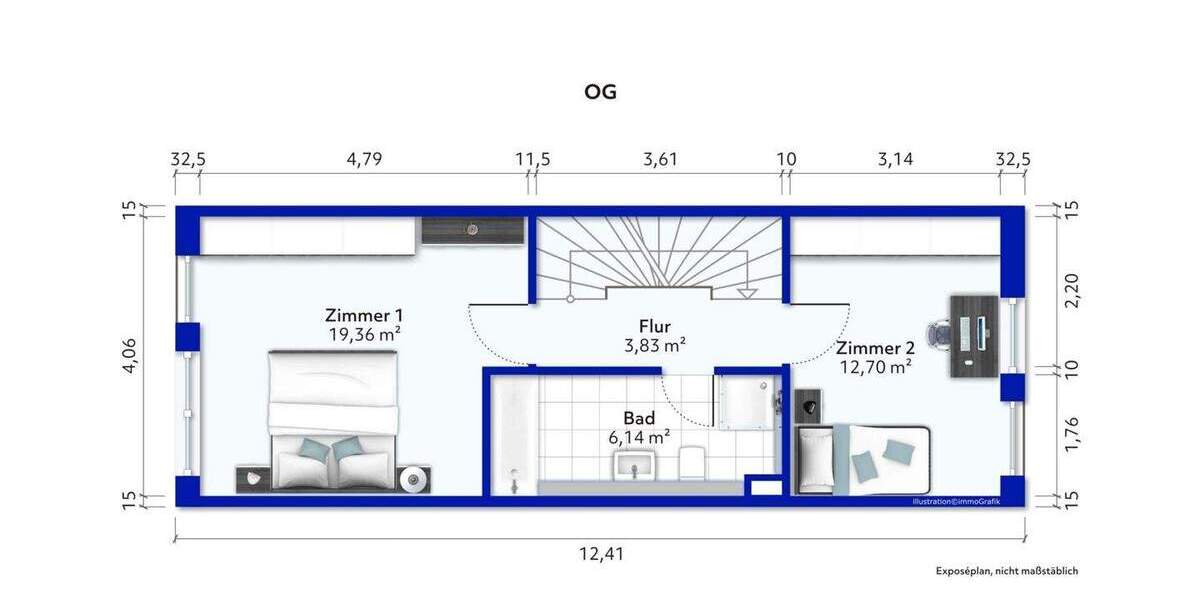 Reihenmittelhaus Hamburg Langenhorn - 4 Zimmer, 114 m&sup2;, 598.000&euro; | Angebot:25744145