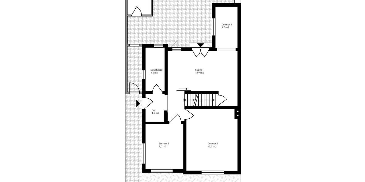 Doppelhaushälfte Hamburg Harburg - 4 Zimmer, 85 m&sup2;, 389.000&euro; | Angebot:26051325