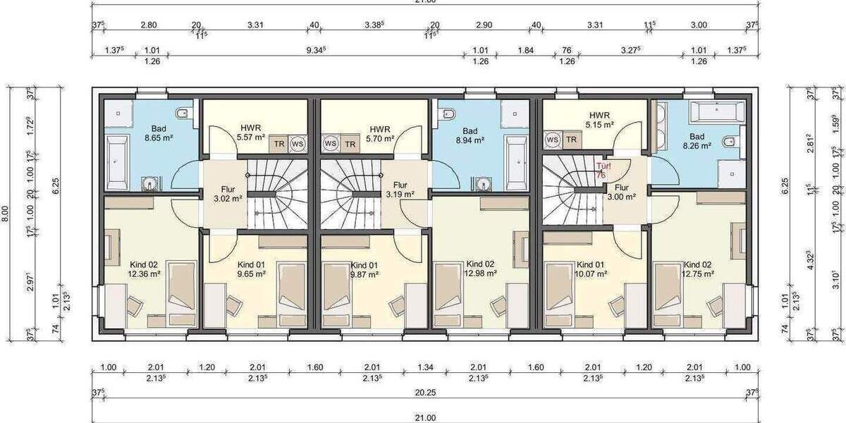 Reihenendhaus Hamburg Bergstedt - 5 Zimmer, 126 m&sup2;, 669.000&euro; | Angebot:25685094