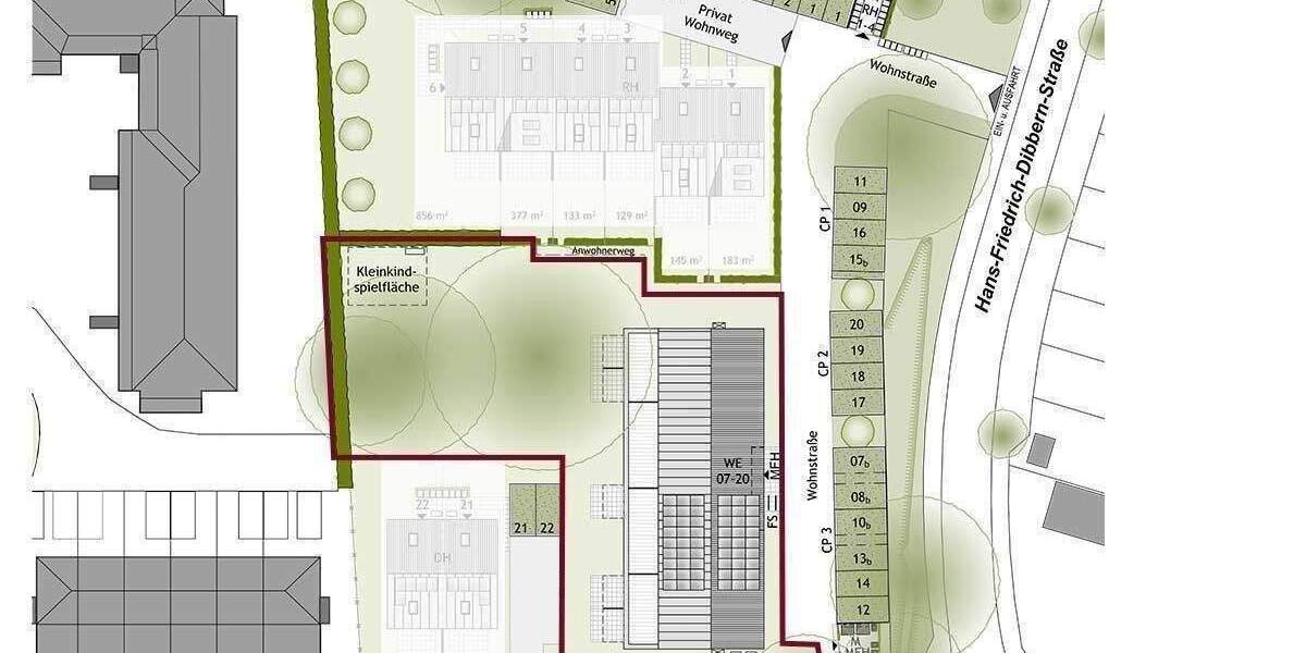 Terrassenwohnung Norderstedt Harksheide - 2 Zimmer, 349.900&euro; | Angebot:26038135