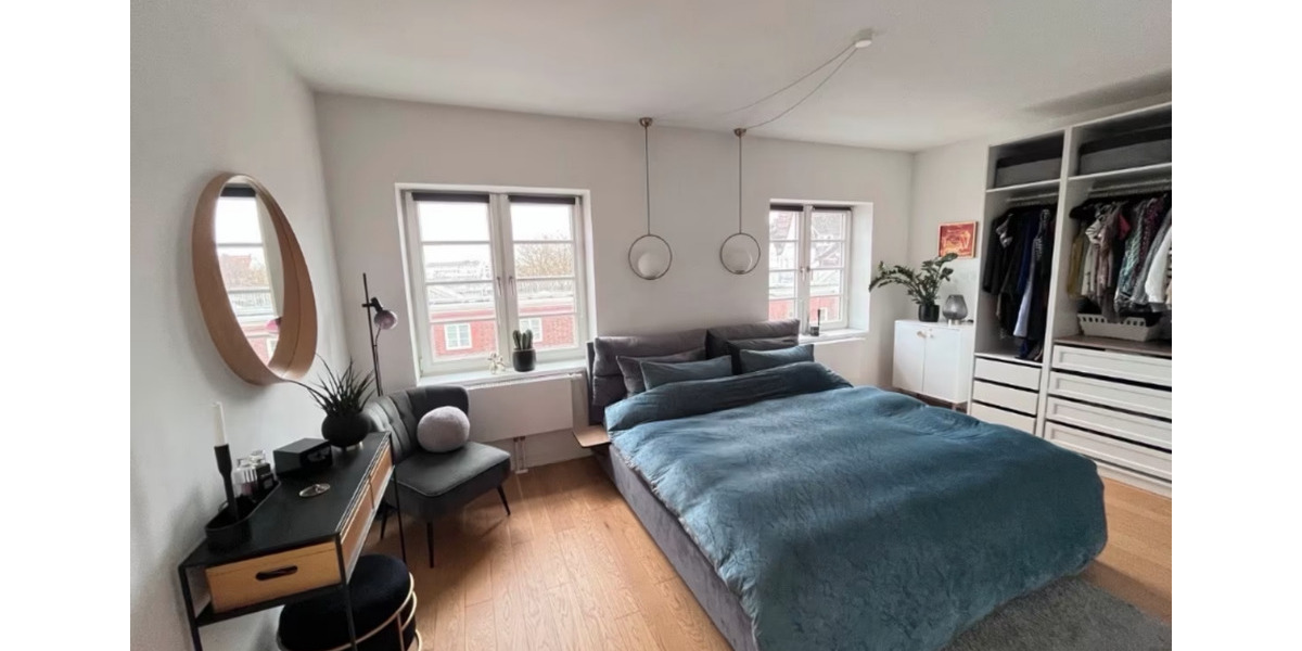 Dachgeschoßwohnung Hamburg Bahrenfeld - 2 Zimmer, 60 m&sup2;, 1.500&euro; | Angebot:25791052