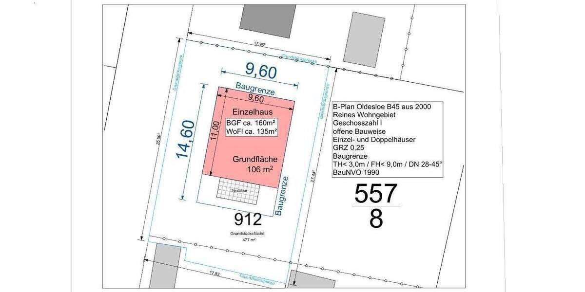 Grundstück Bad Oldesloe - 215.000&euro; | Angebot:25731149