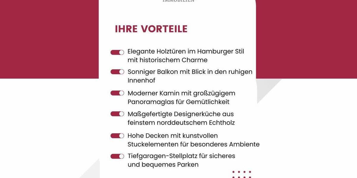 Etagenwohnung Hamburg St. Georg - 5 Zimmer, 151 m&sup2;, 1.498.000&euro; | Angebot:25691238