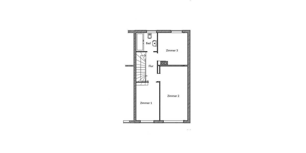Reihenendhaus Hamburg-Harburg Eißendorf - 4 Zimmer, 82 m&sup2;, 339.000&euro; | Angebot:25798935