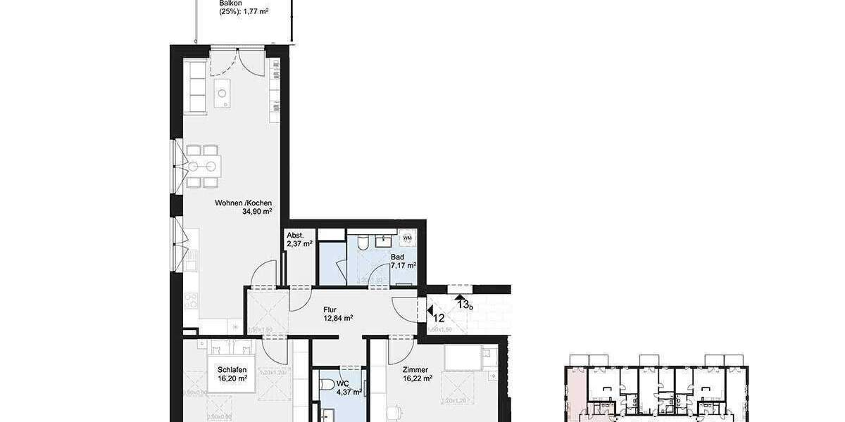 Etagenwohnung Norderstedt Harksheide - 3 Zimmer, 619.900&euro; | Angebot:25999586