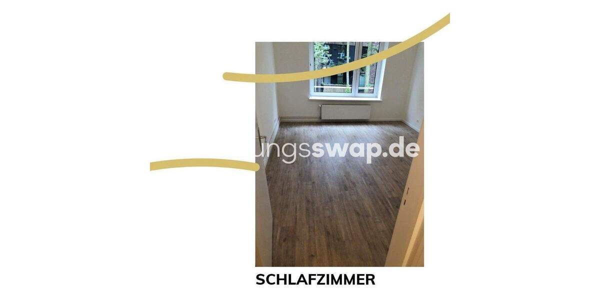 Etagenwohnung Hamburg Winterhude - 3 Zimmer, 66 m&sup2;, 1.000&euro; | Angebot:25935139