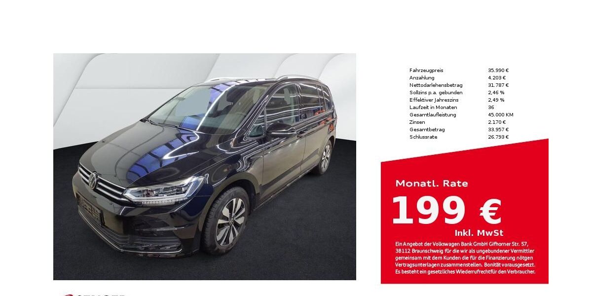 VW Touran 19.900 km 35.280 &euro; Bad Oldesloe 23843