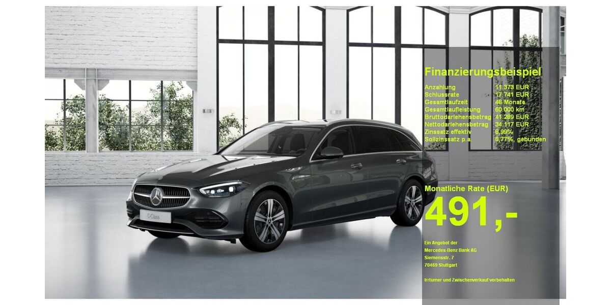 Mercedes-Benz C 300 11.915 km 46.470 &euro; Rellingen 25462