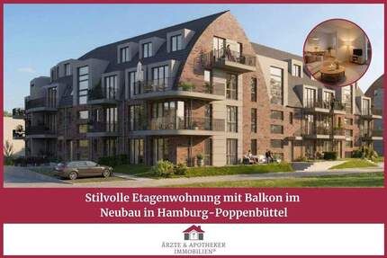 Wohnung Hamburg Poppenbüttel - 3 Zimmer, 65 m&sup2;, 499.000&euro; | Angebot:25821083