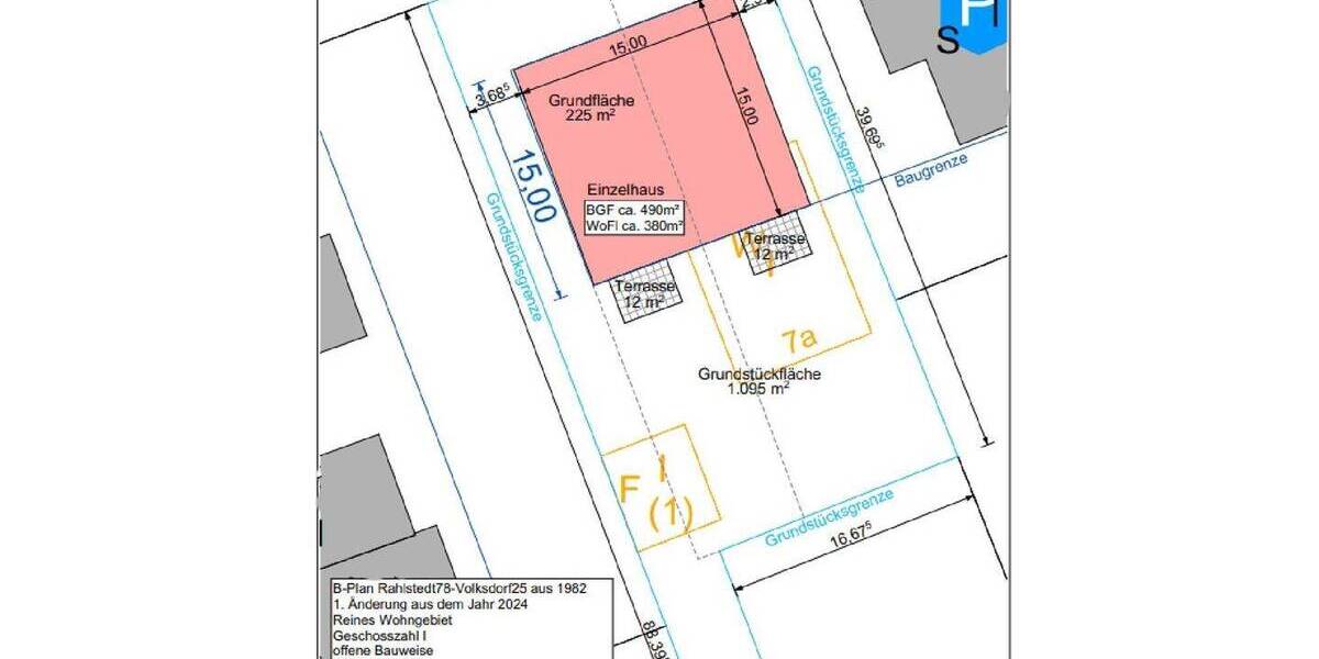Grundstück Hamburg / Meiendorf Rahlstedt - 780.000&euro; | Angebot:25797330