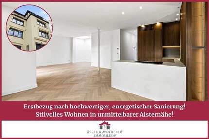 Wohnung Hamburg Winterhude Winterhude - 3 Zimmer, 131 m&sup2;, 2.098.000&euro; | Angebot:26028171
