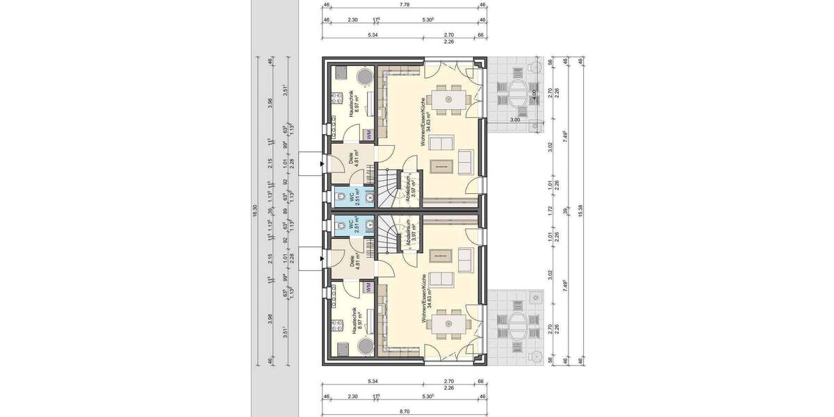 Mehrfamilienhaus, Wohnhaus Hamburg Billstedt - 5 Zimmer, 110 m&sup2;, 611.400&euro; | Angebot:25775958