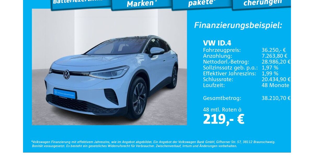 VW ID.4 11.036 km 35.940 &euro; Hamburg 22111
