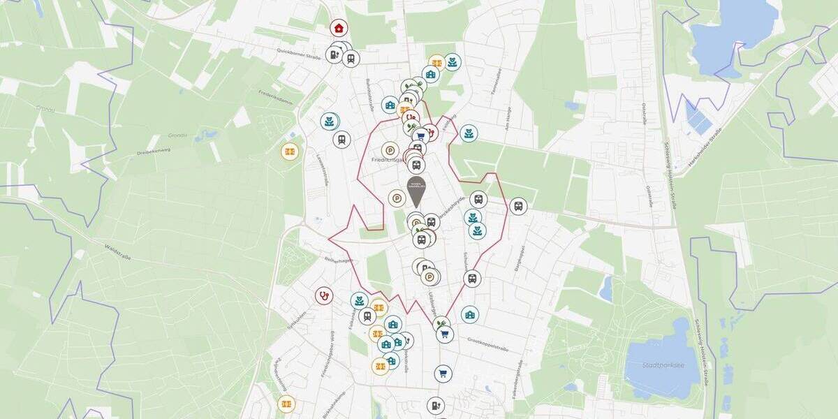 Etagenwohnung Norderstedt Harksheide - 3 Zimmer, 86 m&sup2;, 319.000&euro; | Angebot:25682018