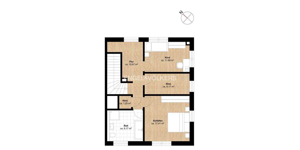 Etagenwohnung Hamburg Marienthal - 3 Zimmer, 110 m&sup2;, 749.000&euro; | Angebot:25780370