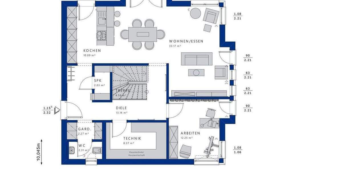Einfamilienhaus Hamburg Bergstedt - 5 Zimmer, 175 m&sup2;, 986.470&euro; | Angebot:25797385