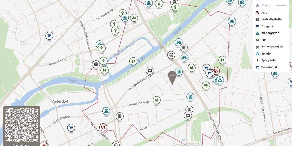 Mehrfamilienhaus, Wohnhaus Hamburg Alsterdorf - 6 Zimmer, 205 m&sup2;, 4.050&euro; | Angebot:25735936