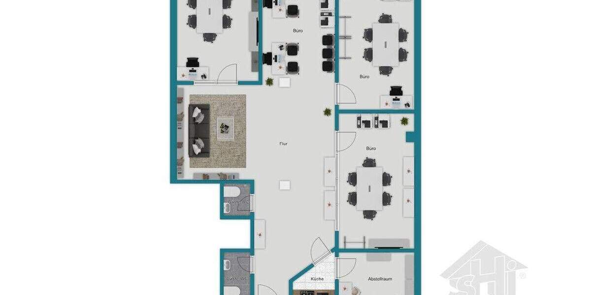 Gewerbeobjekt Henstedt-Ulzburg Ulzburg - 4 Zimmer, 123 m&sup2;, 1.476&euro; | Angebot:25773174