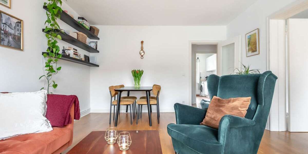 Etagenwohnung Hamburg Alsterdorf - 3 Zimmer, 75 m&sup2;, 329.000&euro; | Angebot:27021946
