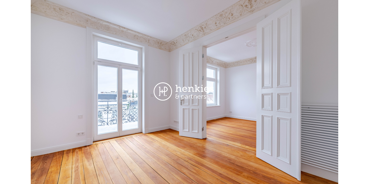 Etagenwohnung Hamburg Eppendorf - 4 Zimmer, 195 m&sup2;, 1.850.000&euro; | Angebot:25830476