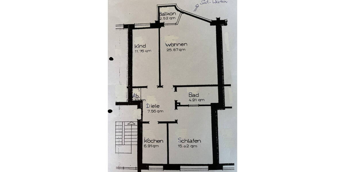 Etagenwohnung Hamburg-Bahrenfeld Bahrenfeld - 3 Zimmer, 75 m&sup2;, 470.000&euro; | Angebot:26641489