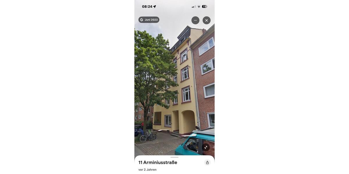 Etagenwohnung Hamburg Eimsbüttel - 2 Zimmer, 52 m&sup2;, 430.000&euro; | Angebot:25858252