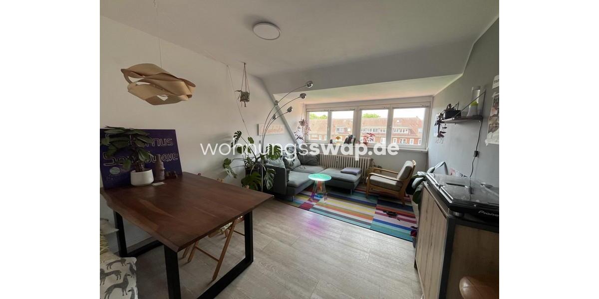 Etagenwohnung Hamburg Wandsbek - 3 Zimmer, 65 m&sup2;, 890&euro; | Angebot:24984792