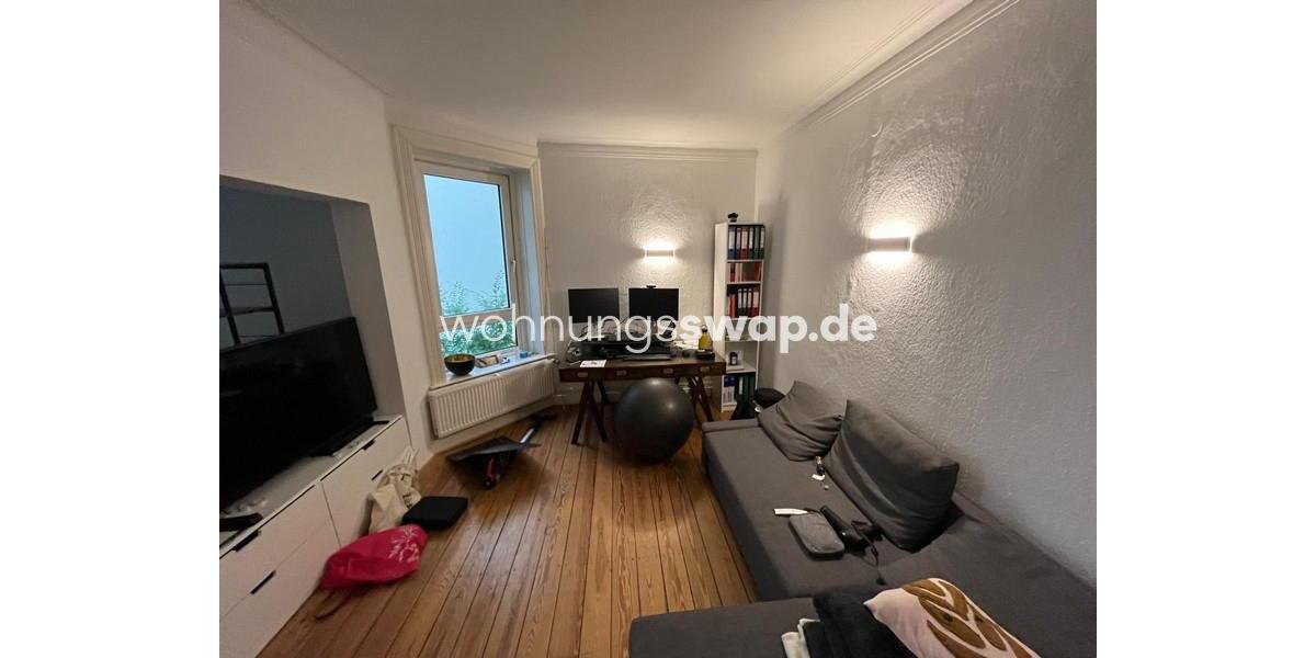 Etagenwohnung Hamburg Eppendorf - 1 Zimmer, 42 m&sup2;, 811&euro; | Angebot:25856241