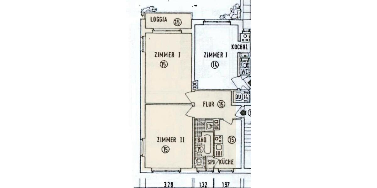 Erdgeschoßwohnung Hamburg Eppendorf - 2 Zimmer, 53 m&sup2;, 345.000&euro; | Angebot:27297072
