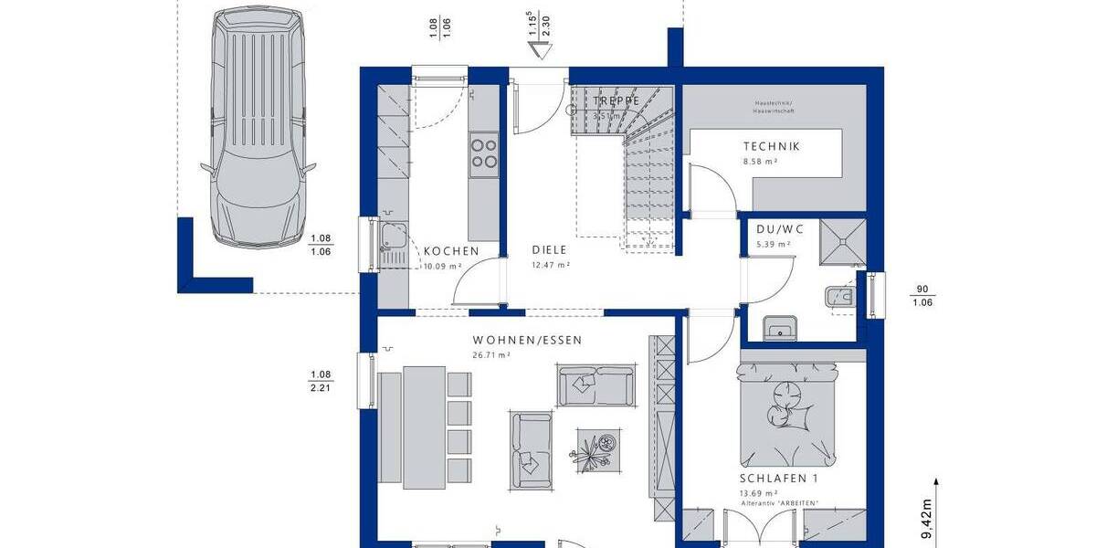 Einfamilienhaus Hamburg Rahlstedt - 5 Zimmer, 160 m&sup2;, 998.650&euro; | Angebot:25669592