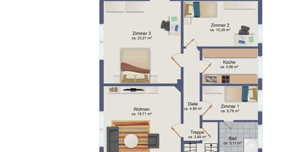 Mehrfamilienhaus, Wohnhaus Hamburg / Rahlstedt Rahlstedt - 6 Zimmer, 152 m&sup2;, 498.000&euro; | Angebot:25731142