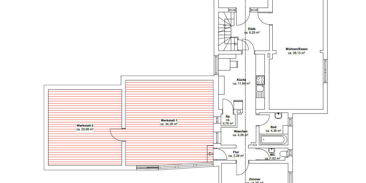Einfamilienhaus Lasbek - 4 Zimmer, 119 m&sup2;, 349.000&euro; | Angebot:25742208