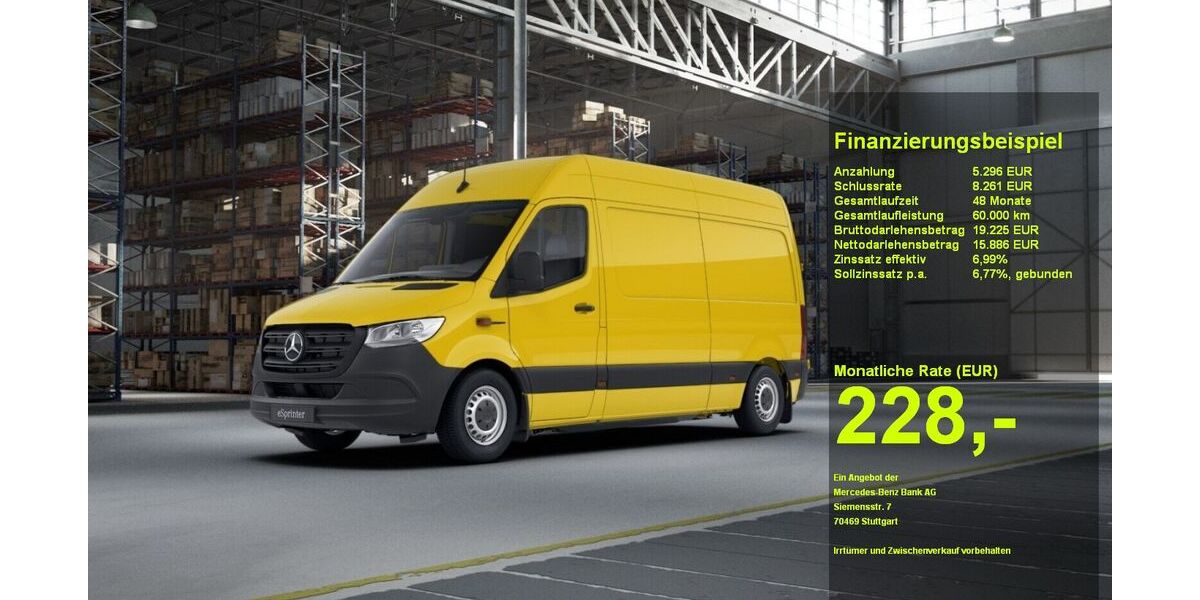 Mercedes-Benz eSprinter 49.325 km 21.419 &euro; Hamburg 21079