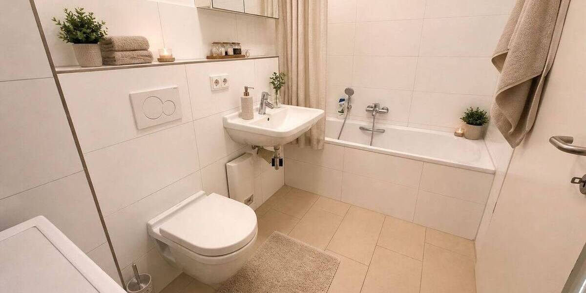 Etagenwohnung Norderstedt Harksheide - 2 Zimmer, 59 m&sup2;, 299.000&euro; | Angebot:26672730