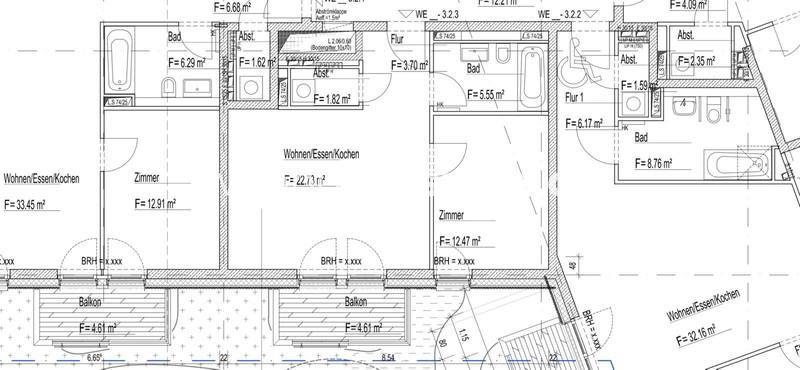Etagenwohnung Hamburg Hamburg-Mitte - 2 Zimmer, 48 m&sup2;, 330&euro; | Angebot:25965123
