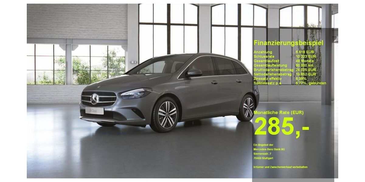 Mercedes-Benz B 250 19.300 km 26.440 &euro; Elmshorn 25337