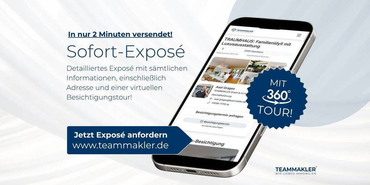 Etagenwohnung Ellerau - 3 Zimmer, 68 m&sup2;, 159.000&euro; | Angebot:26824532