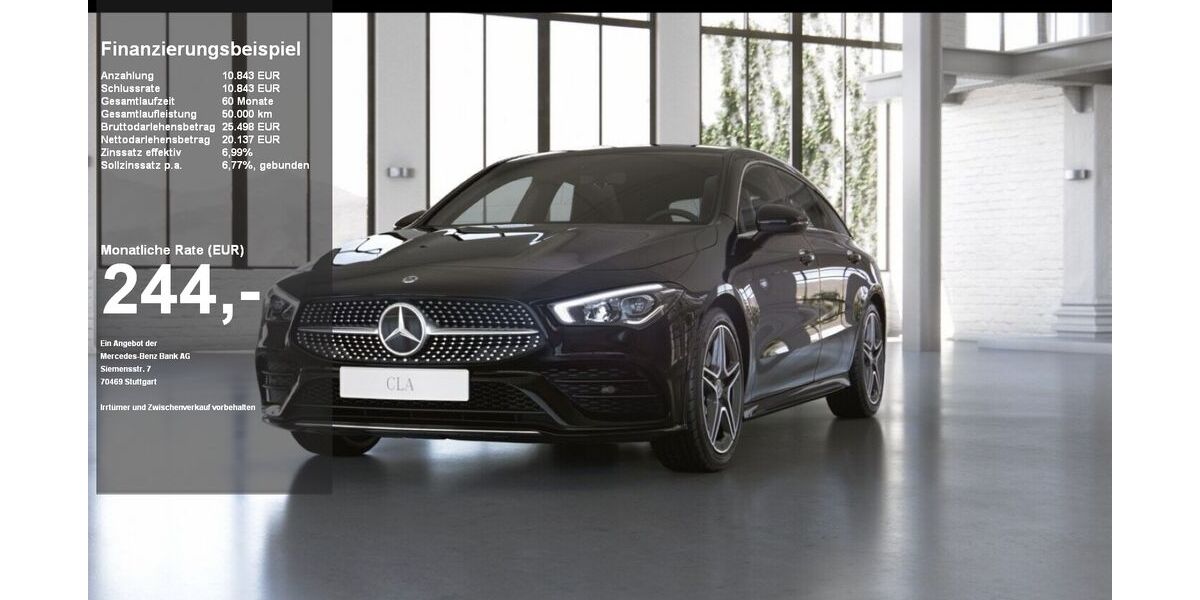 Mercedes-Benz CLA 200 Shooting Brake 38.700 km 30.980 &euro; Bad Oldesloe 23843
